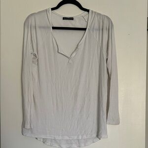 Brandy Melville White Long Sleeve Tee